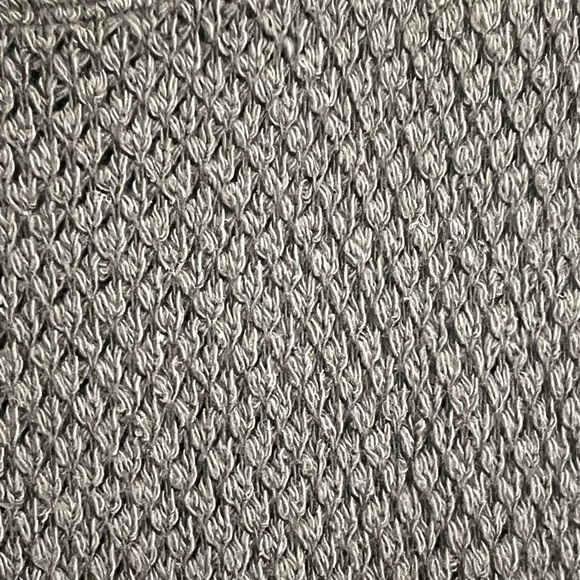 Velvet Graham & Spencer Womens Knit Dress Small Black Waffle Stretch Fringe USA - Picture 4 of 16